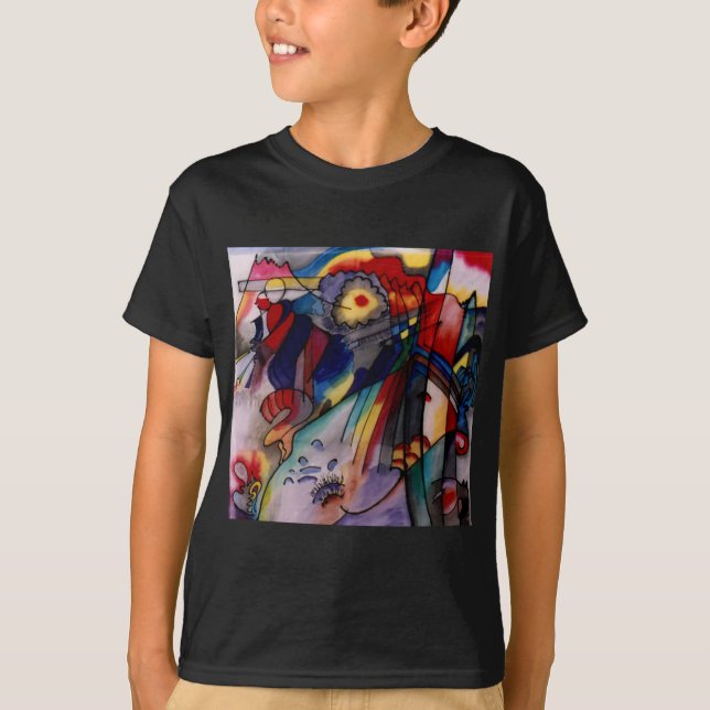 T-shirt Kandinsky 1913 Peinture Abstraite (Devant)