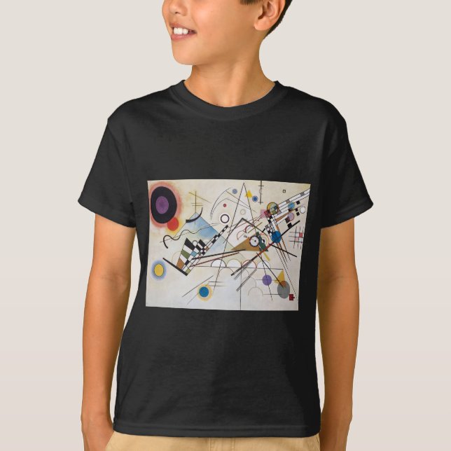 T-shirt Kandinsky 1923/composition viii/pixdecines (Devant)