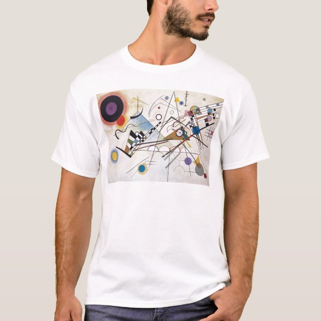 T-shirt Kandinsky 1923/composition viii/pixdecines (Devant)
