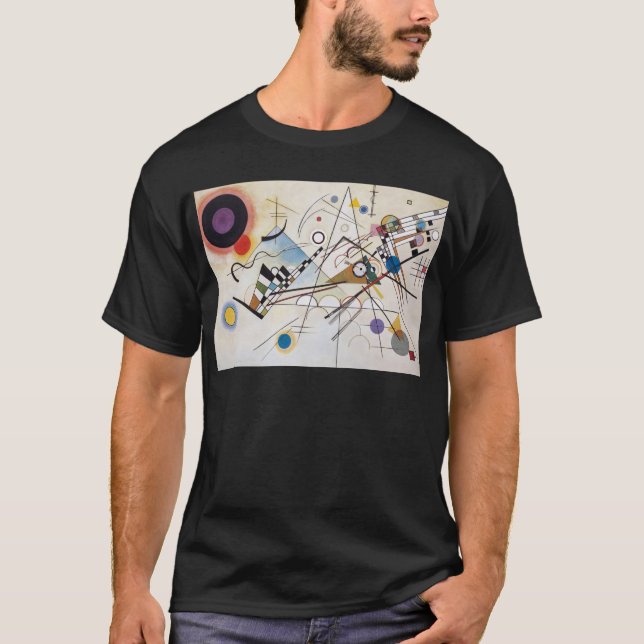 T-shirt Kandinsky 1923/composition viii/pixdezines (Devant)