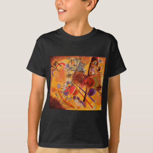 T-shirt Kandinsky Brown jaune bleu rouge