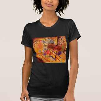 T-shirt Kandinsky Brown jaune bleu rouge