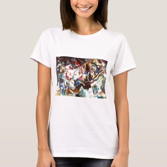 T-shirt Kandinsky Composition Abstraite VI (Devant)