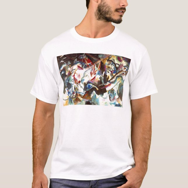 T-shirt Kandinsky Composition Abstraite VI (Devant)
