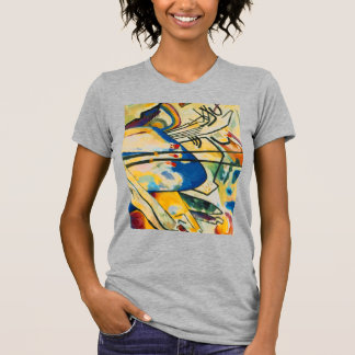 T-shirt Kandinsky Composition IV Art Abstrait Heather Grey