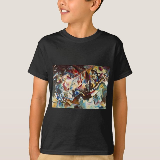 T-shirt Kandinsky Composition VI Peinture Abstraite (Devant)