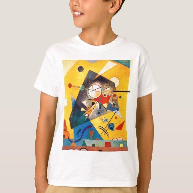 T-shirt Kandinsky Harmonie calme Art Abstrait (Devant)