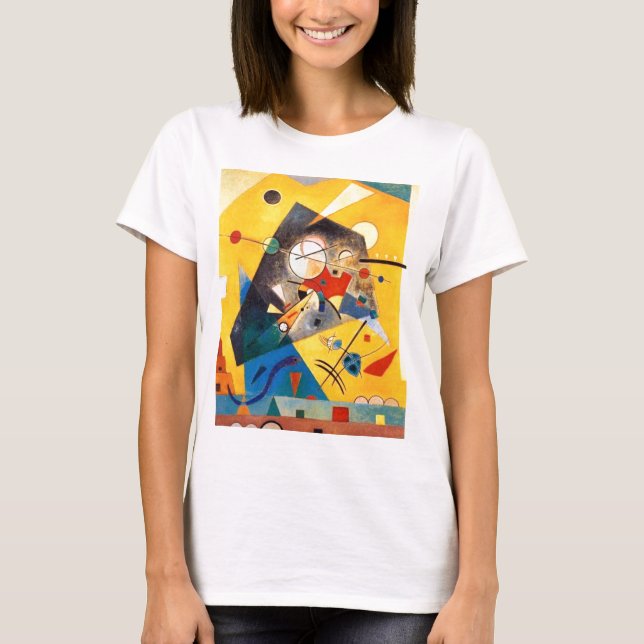 T-shirt Kandinsky Harmonie calme Art Abstrait (Devant)