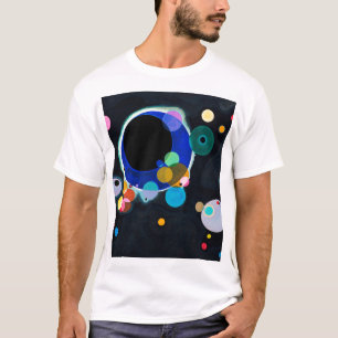 T-shirt Kandinsky illustration de plusieurs cercles