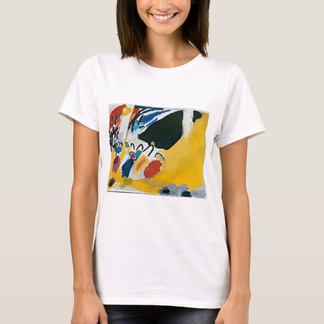T-shirt Kandinsky Impression III Concert Peinture Abstrait (Devant)