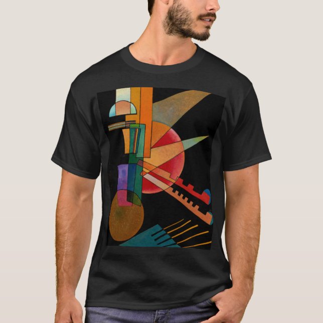 T-shirt Kandinsky - Interprétation Abstraite (Devant)