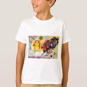 T-shirt Kandinsky jaune bleu