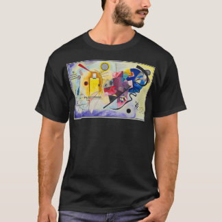 T-shirt Kandinsky jauneBleuRouge