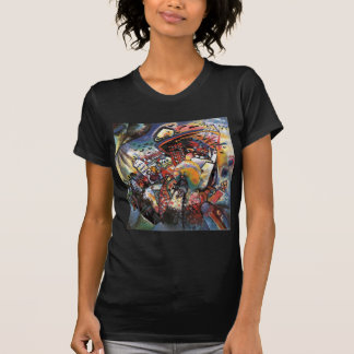 T-shirt Kandinsky Moscou I Cityscape peinture Abstraite