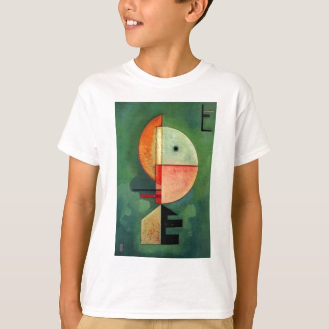 T-shirt Kandinsky peinture Abstraite ascendante (Devant)