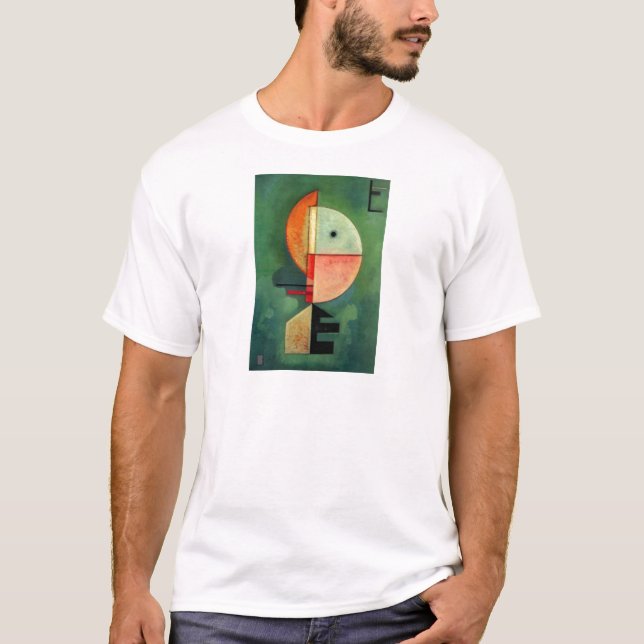 T-shirt Kandinsky peinture Abstraite ascendante (Devant)