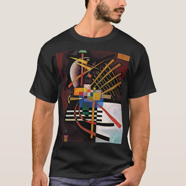 T-shirt Kandinsky peinture Abstraite oeuvre classique (Devant)