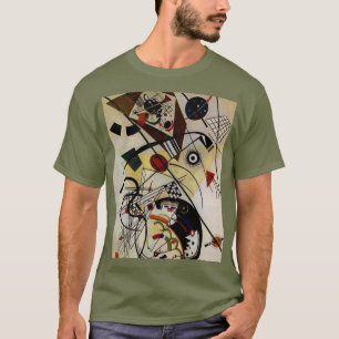 T-shirt Kandinsky Transverse ligne ininterrompue Fatigue v