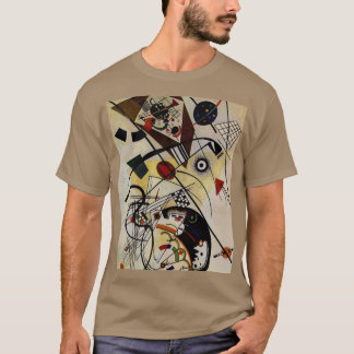 T-shirt Kandinsky Transverse Line Pebble