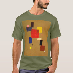 T-shirt Kandinsky Treize Rectangles peinture Abstraite