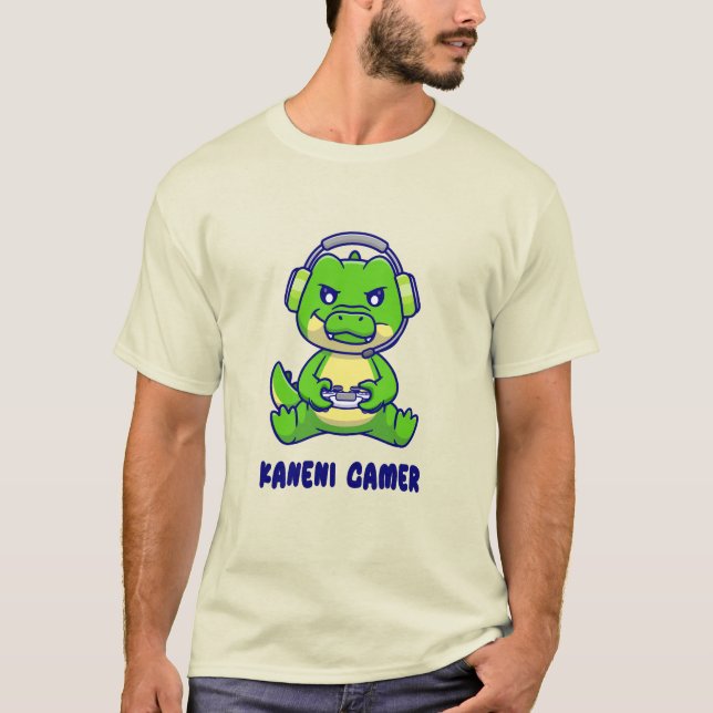 T-shirt KANENI GAMER tunisien arabe (Devant)