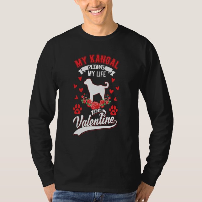 T-shirt Kangal Valentine's Day Kangal  1 (Devant)
