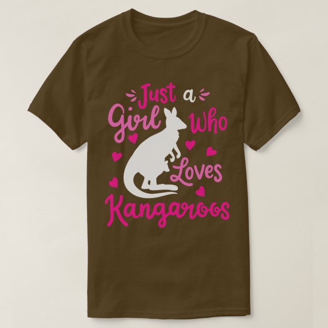 T-shirt Kangaroo Australie Australien Kangaroo Lover (Design devant)