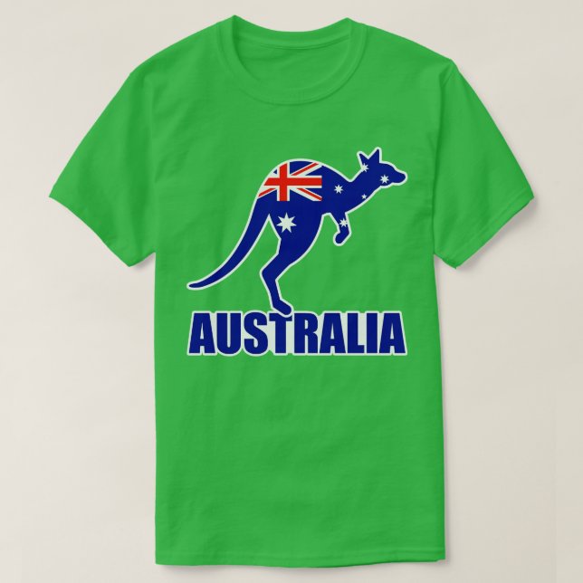 T-shirt Kangaroo australien (Design devant)