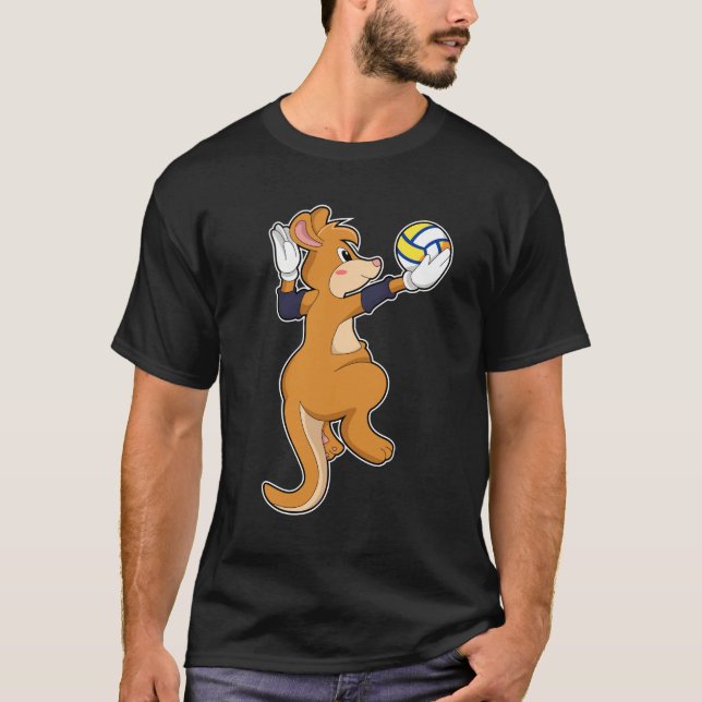 T-shirt Kangaroo pour le volleyball (Devant)