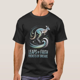 T-shirt Kangaroo - Sauts de foi & rêves