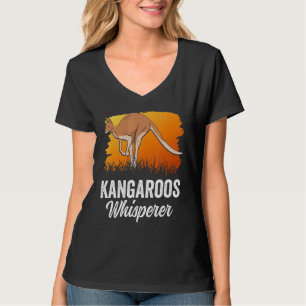 T-shirt Kangaroo Whisperer Kangaroos Animal Australie