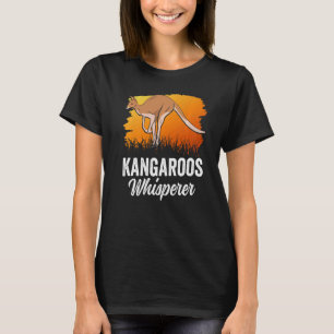T-shirt Kangaroo Whisperer Kangaroos Animal Australie 1
