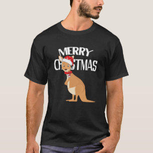 T-shirt Kangourou de Noël australien