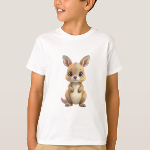 T-shirt Kangourou Joeys Enfants Arc-en-Ciel Pastel Coloré