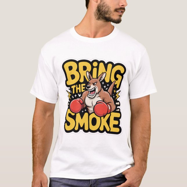 T-SHIRT KANGOUROU PRÊT À EN DÉCOUDRE (Devant)
