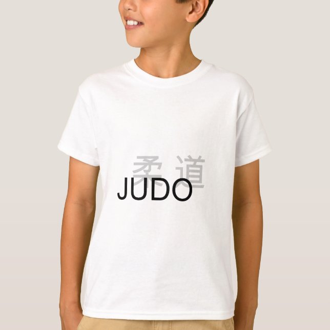 T-shirt Kanji de judo (Devant)
