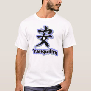 T-shirt Kanji de tranquilité