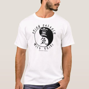 T-shirt Kanji de Yin Yang Reiki