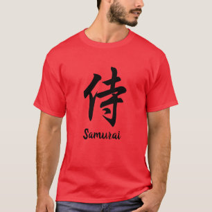 T-shirt Kanji Samurai japonais