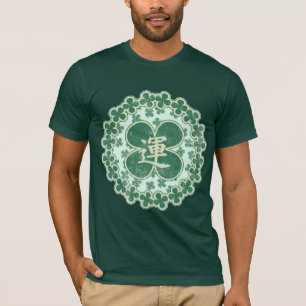 T-shirt Kanji Shamrock de la Saint-Paddys