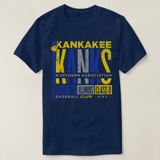 T-shirt Kankakee Kanks (Design devant)