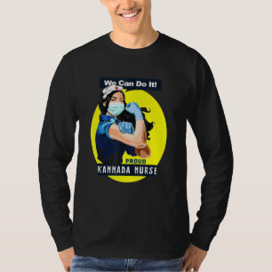T-shirt Kannada Fier Travailleur de première ligne Rosie R