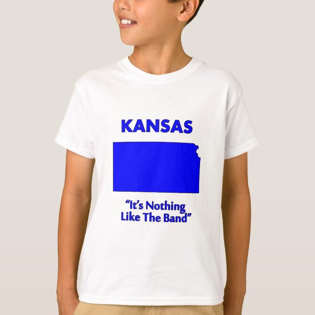 T-shirt Kansas - Ce n'est rien comme le groupe (Devant)