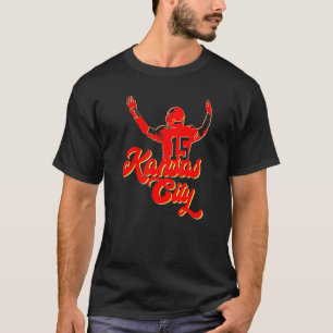 T-shirt Kansas City Football Royaume Pourcentage Pajama Fa