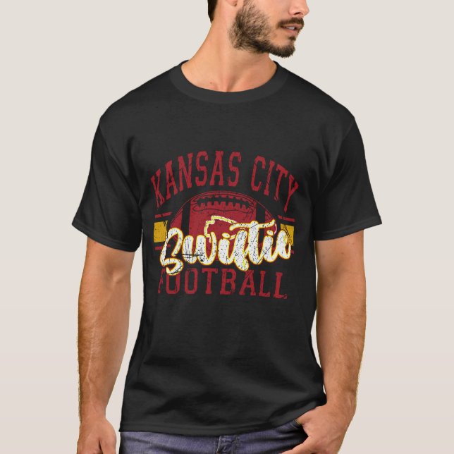 T-shirt Kansas City Football Swiftie (Devant)