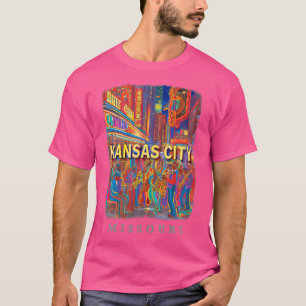T-shirt Kansas City Missouri Mo Jazz City Sd602