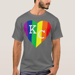 T-shirt Kansas City Missouri Rainbow Midwest KC Gay pride