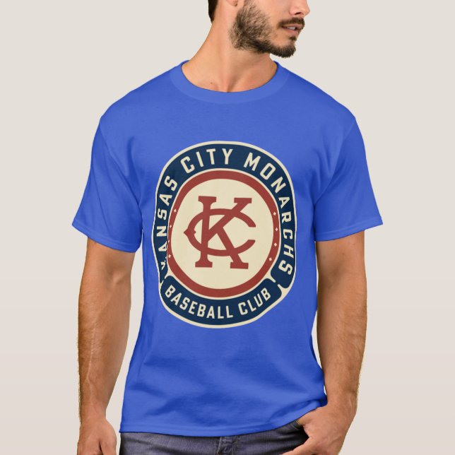T-shirt Kansas City Monarchs rétro (Devant)