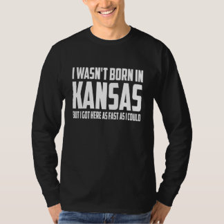 T-shirt Kansas est arrivé ici aussi vite que j'ai pu