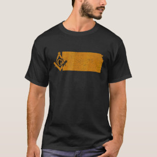 T-shirt Kansas Masons Grand Lodge Af&am Freemasons Père